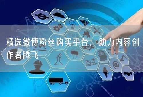 精选微博粉丝购买平台，助力内容创作者腾飞