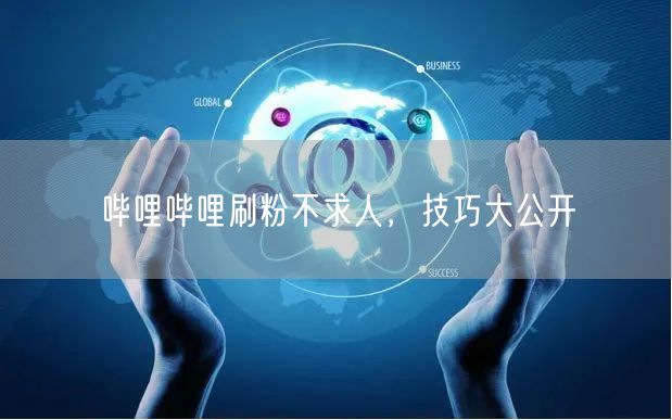 哔哩哔哩刷粉不求人，技巧大公开