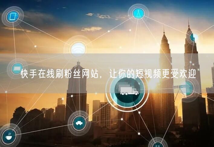 快手在线刷粉丝网站，让你的短视频更受欢迎